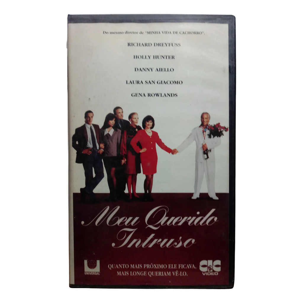 Vhs Meu Querido Intruso - Richard Dreyfuss