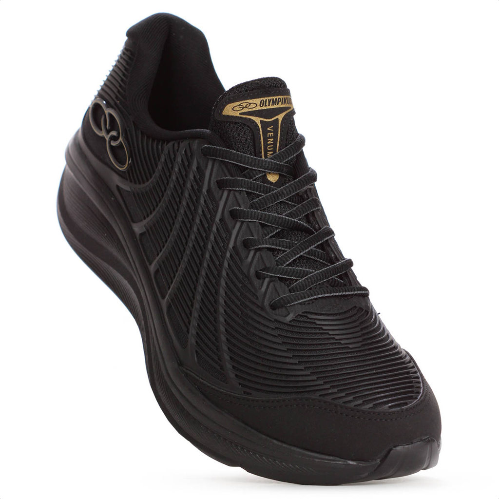 Tênis Olympikus Venum 2 Preto e Dourado - Masculino