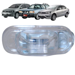 Luz Lanterna De Placa Vw Gol Santana Saveiro Parati Voyage Kombi 1980 Até 1995