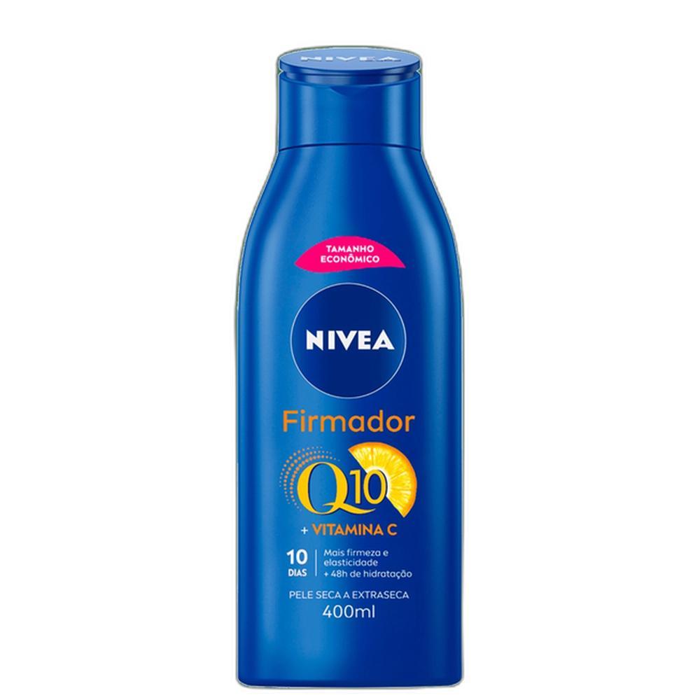 NIVEA Firmador Q10 + Vitamina C Pele Seca - Loção Hidratante Corporal 400ml