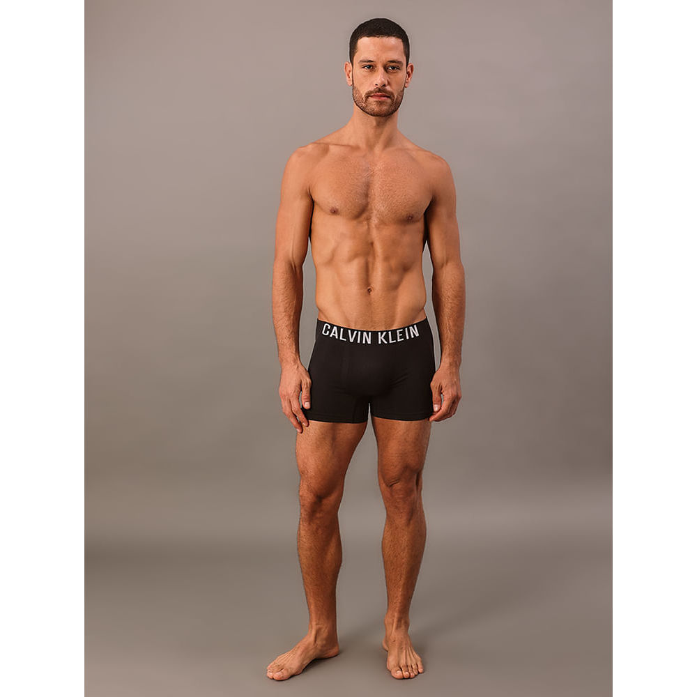 Cueca Trunk Intense Power Seamless Calvin Klein Underwear - Preto em Oferta na Shopee