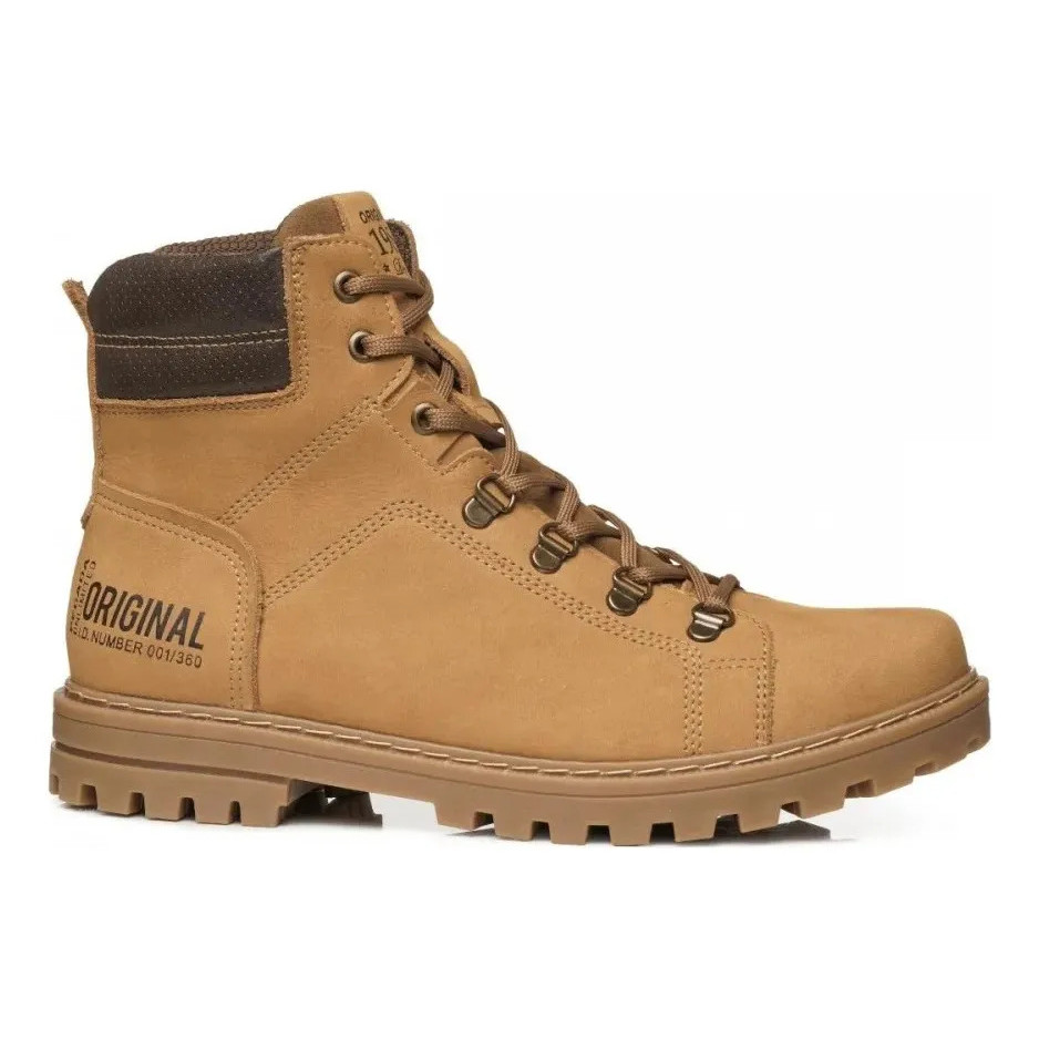 Bota Coturno Pegada Masculina Couro 181512