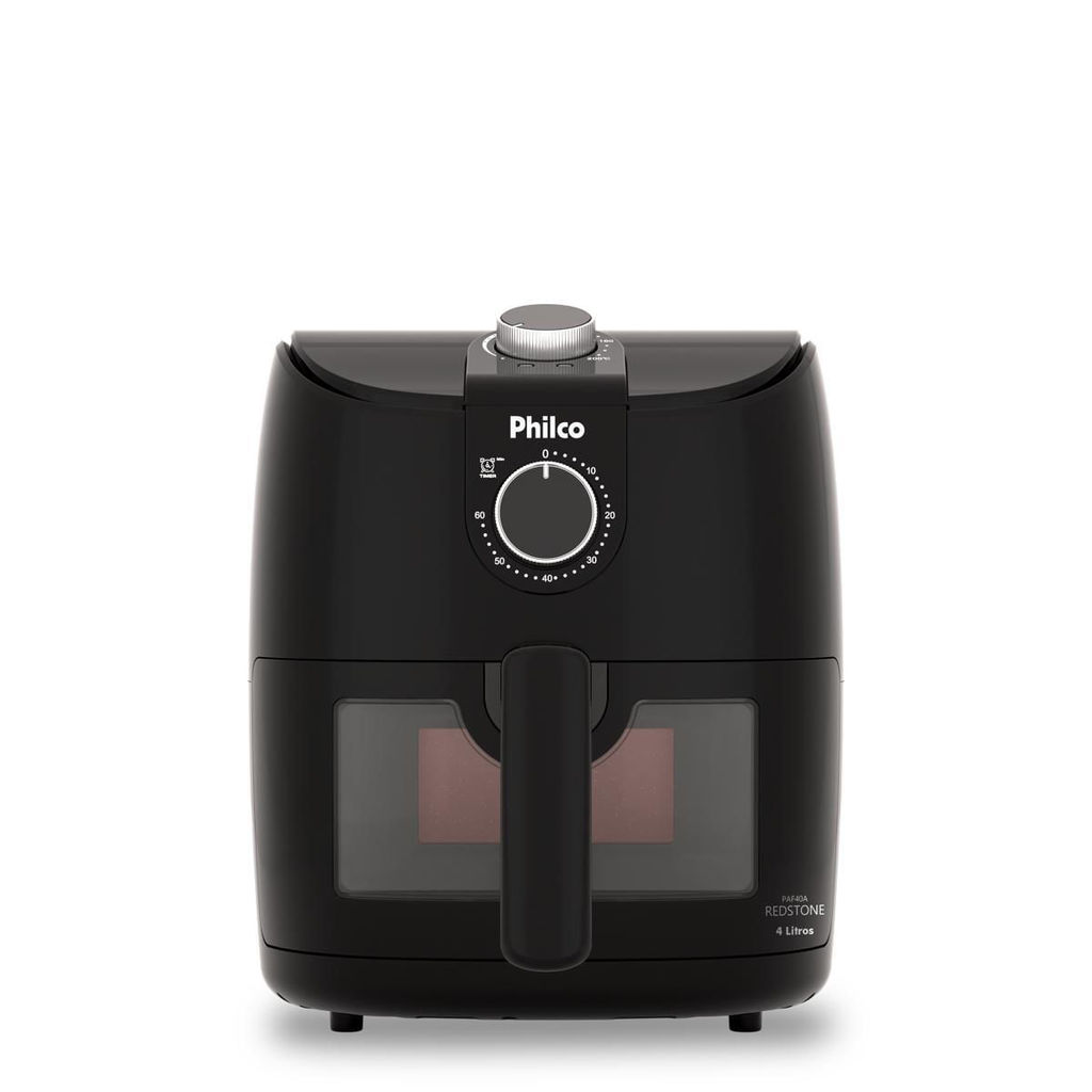Air Fryer Philco 4L Revestimento Redstone 1500W PAF40A em Oferta na Shopee