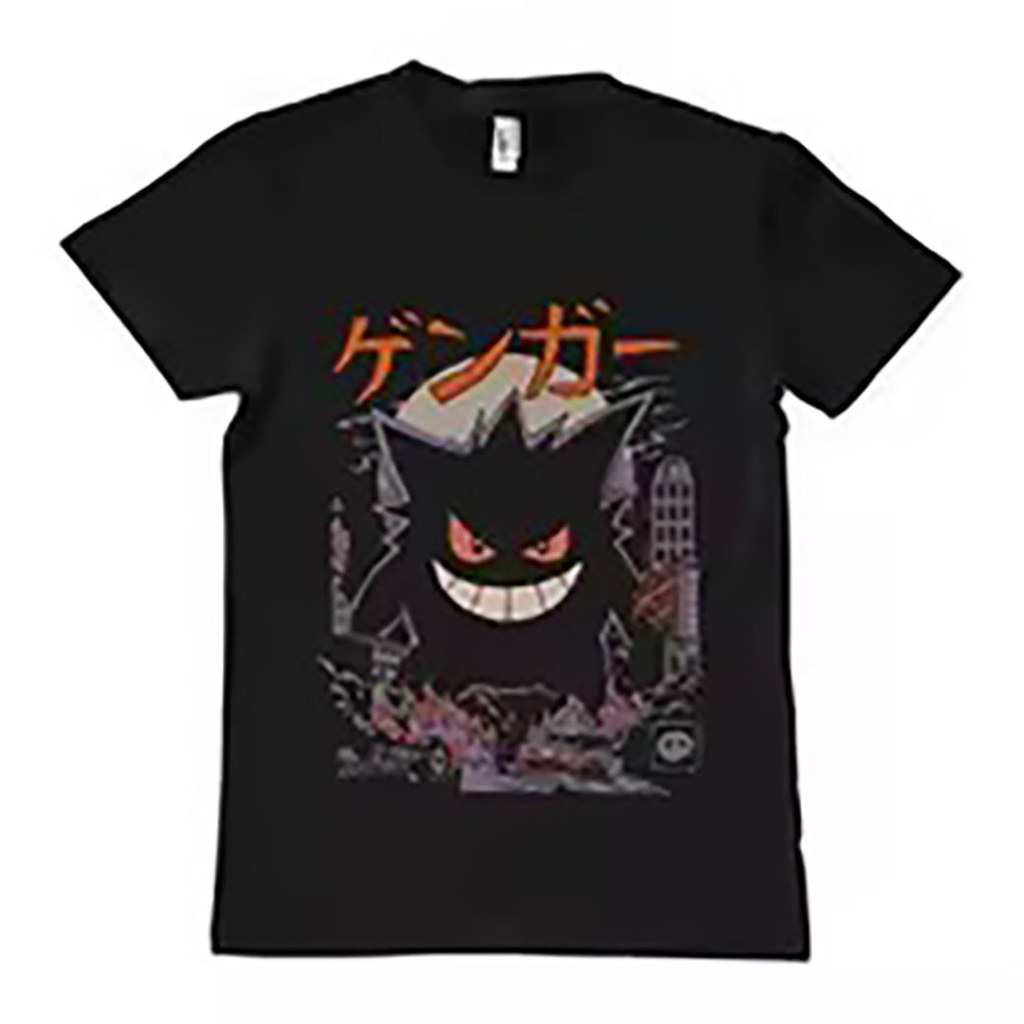 Camiseta Gengar Shadow Anime Manga Pokemon Diversas Estampas Camisa Basica e Oversized Plus Size Algodão