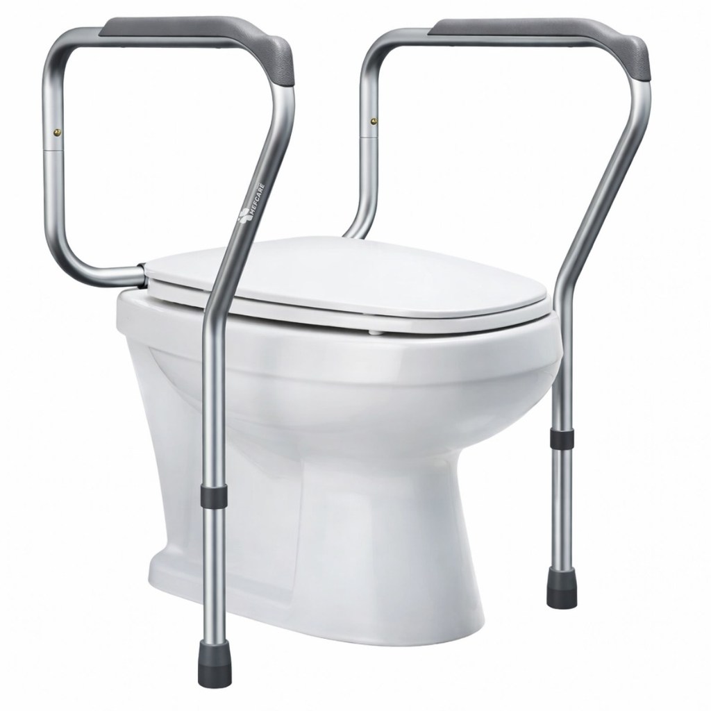 Barra de Apoio para Vaso Sanitário Supermedy em Alumínio