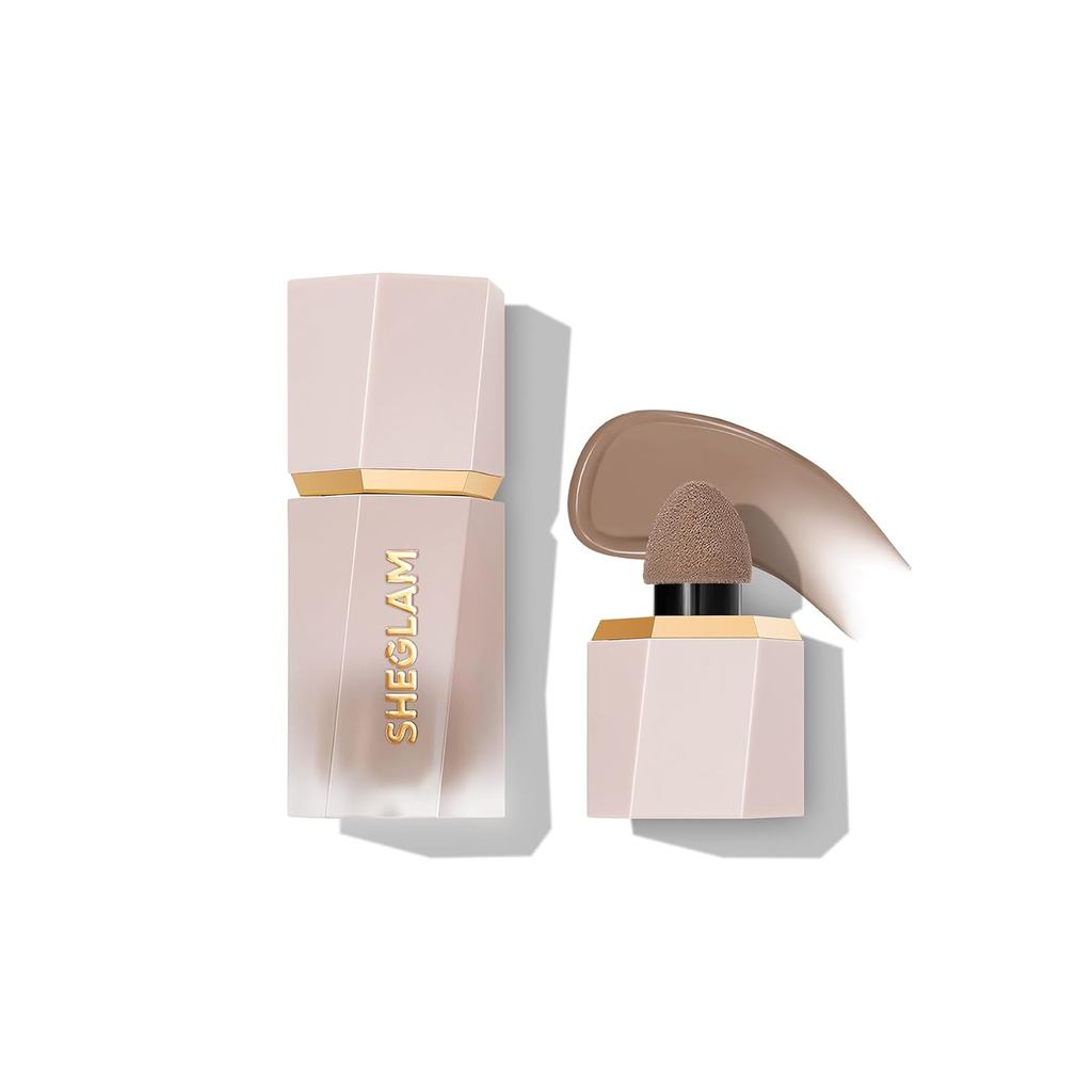 SHEGLAM Sun Sculpt Cool Toned Liquid Contour Stick - Maquiagem em Creme Bronzeador de Longa Duração - Bronze Suave