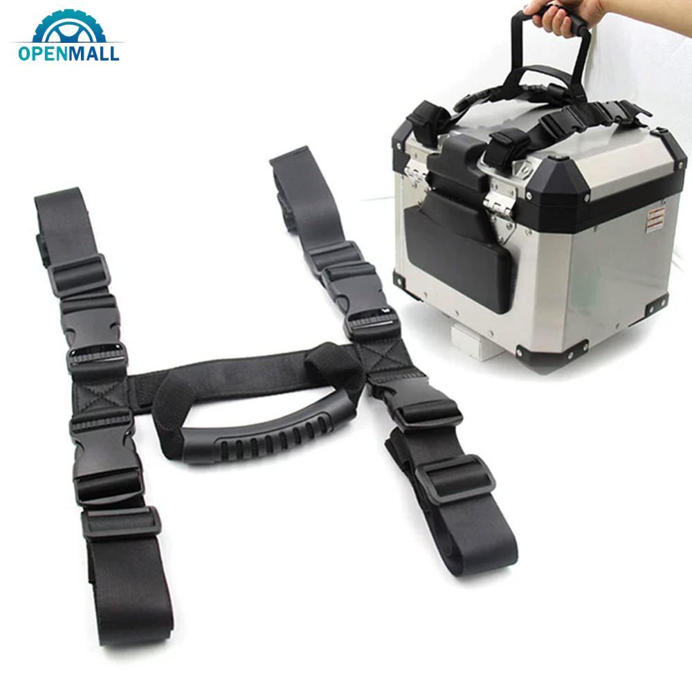 OPENMALL 1PC Alça Corda De Bagagem Para Pannier Caixa Lateral Liga Alumínio Tronco BMW R1200GS Aventura R1250GS ADV LC F