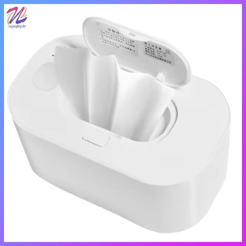 Aquecedor De Lenços Umedecidos Com Display Digital Alimentado Por USB , Dispensador De Grande Capacidade , Estação De Li