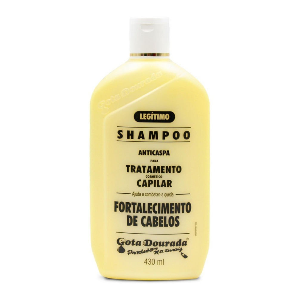 Shampoo Anticaspa Gota Dourada Fortalecimento 430ml