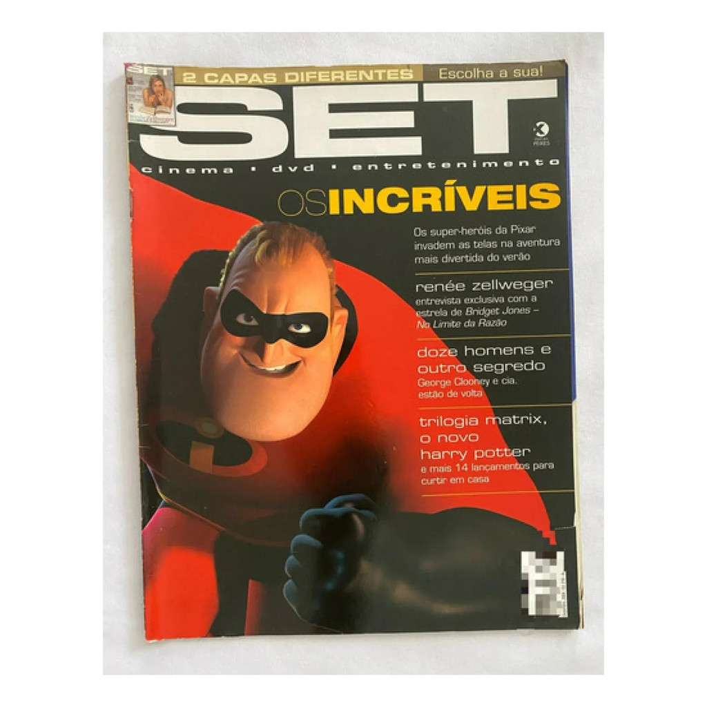 Revista Set 210 Os Incríveis Harry Potter Matrix Filme