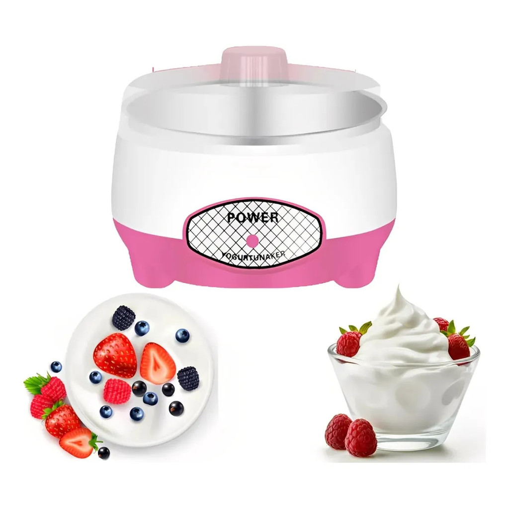 Máquina Fazer Iogurte Natural Grego Iogurteira Elétrica 1l em Oferta na Shopee