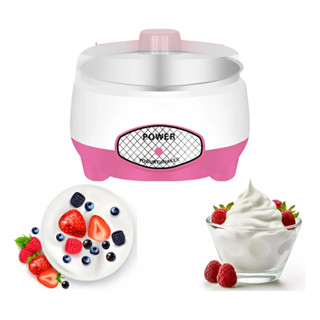 Máquina Fazer Iogurte Natural Grego Iogurteira Elétrica 1l em Oferta na Shopee