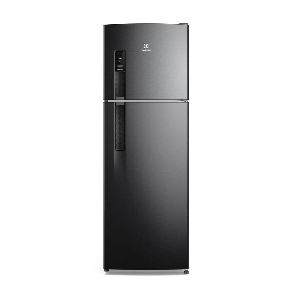 Geladeira Electrolux Frost Free 380L AutoSense Inverter Black Inox Look (IF41B)