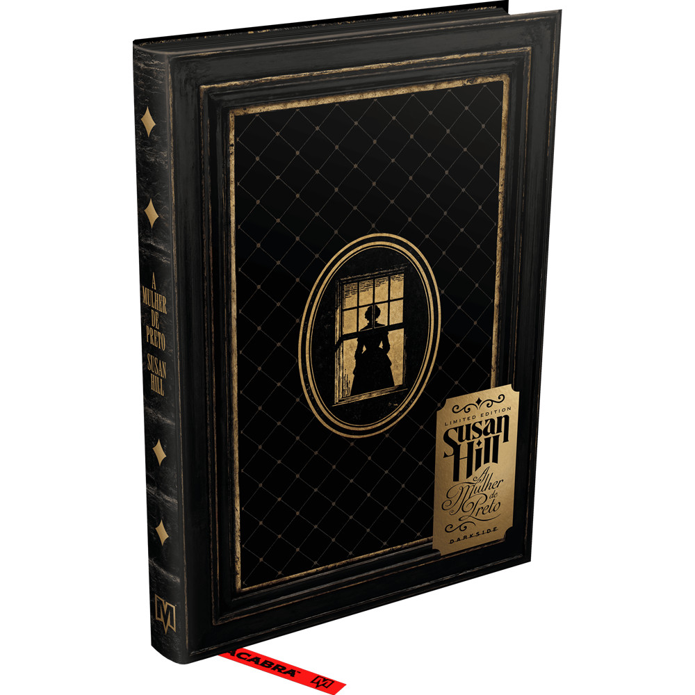 Capa do livro Livro - A Mulher de Preto - Editora Darkside
