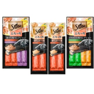 PETISCO PARA GATOS SACHES SHEBA  CREMOSO 4 SACHÊS 12GRS em Oferta na Shopee
