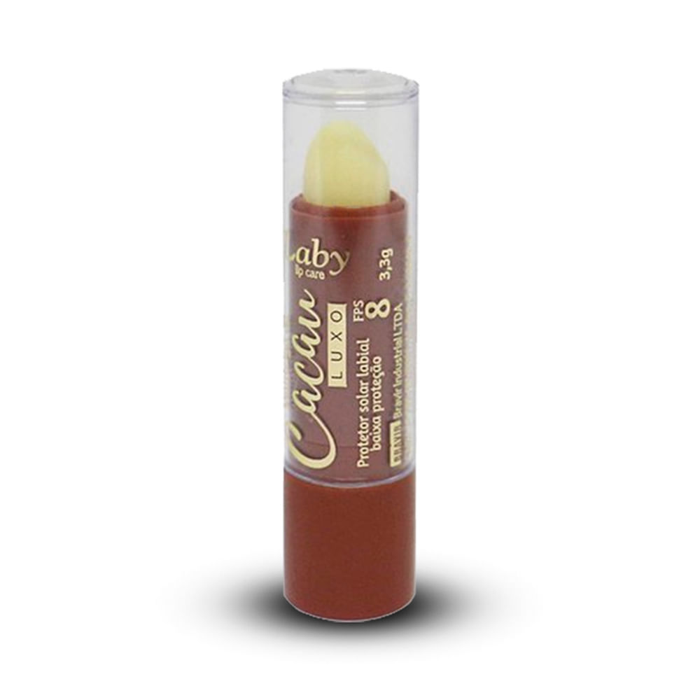 Manteiga de Cacau Laby FPS 8 Luxo com 1 Unidade de 3,3g em Oferta na Shopee