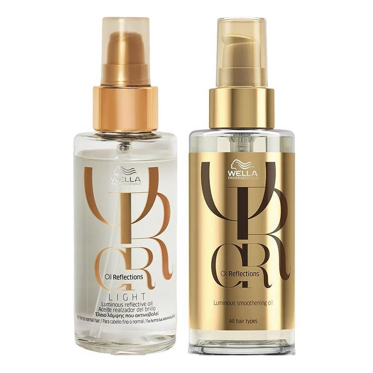 Kit Oil Reflections Ligth E Oil Reflections 100ml -wella