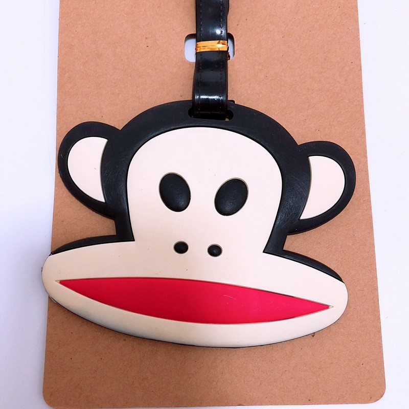 Orelha grande cão canela cão PC pudim cão Sanrio etiqueta de bagagem 77A5