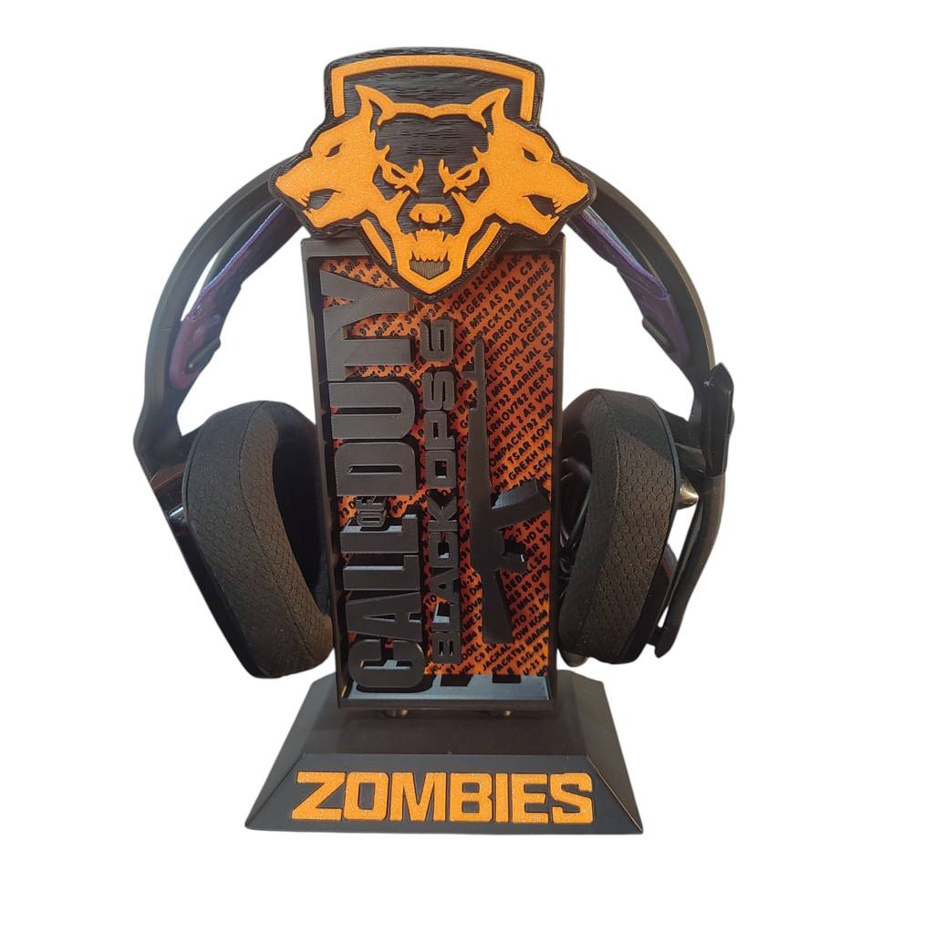 Suporte Para Fone Ouvido Headset De Mesa Gamer Call Of Duty