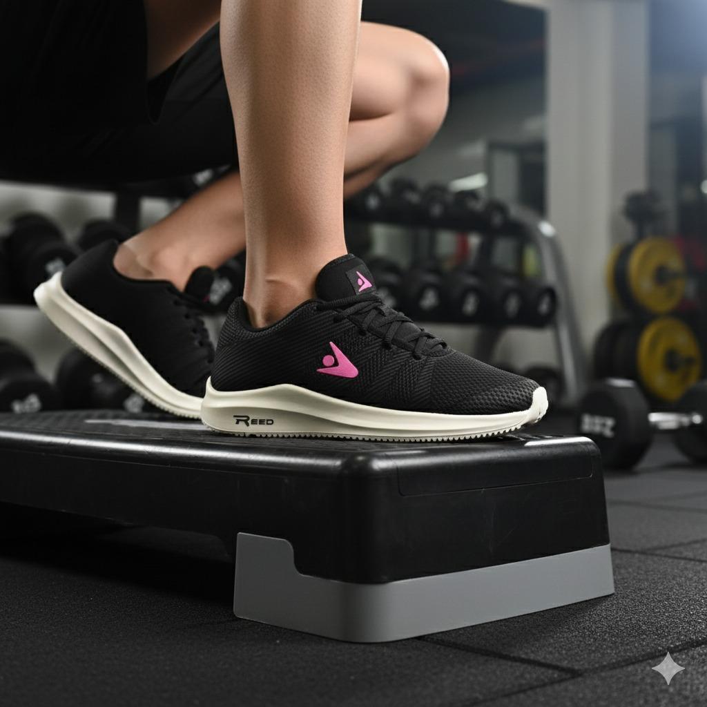 Tênis Feminino Esportivo Calce Fácil Para Academia Corrida Caminhada Confortável dia a dia, sola macia e leve