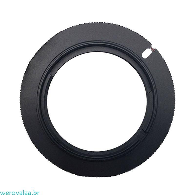 Weroyala Lente Parafuso M42 Alumínio Preto Para A AF Montagem Anel Adaptador Metal A900 A550 A850 Câmera A
