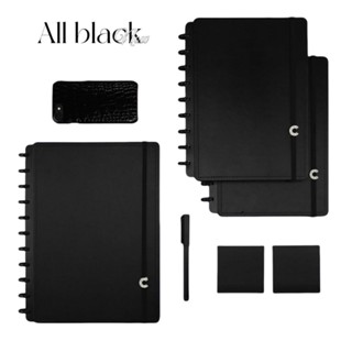 Caderno Inteligente A5/B5/A4 Luxo Capa Dura De Courinho  Destacável 80 folhas unissex em Oferta na Shopee