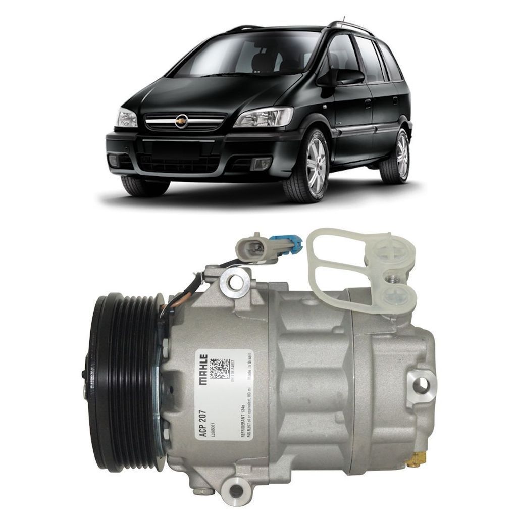 COMPRESSOR ZAFIRA 2.0 2001 2002 A 2011 2012 6PK MAHLE ACP 207 000P CD FILIAL MG