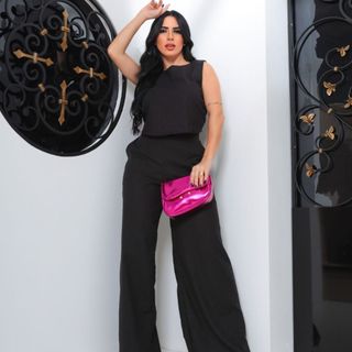 Conjunto Feminino Calça + Blusa Linho