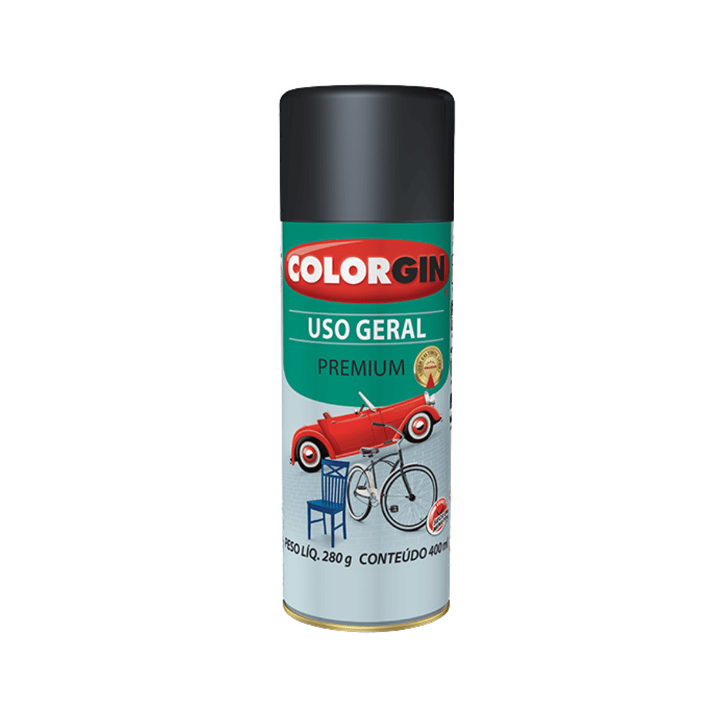 Spray Colorgin Uso Geral Uso Geral Reformas e Reparos Tubo 400ml — R$ 37,93 em Shopee