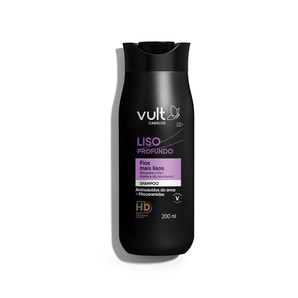 Vult Cabelos Shampoo Liso Profundo 200ml em Oferta na Shopee