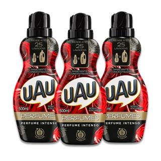 Kit 3un Amaciante Concentrado 500ml UAU Rosas e Sedução em Oferta na Shopee