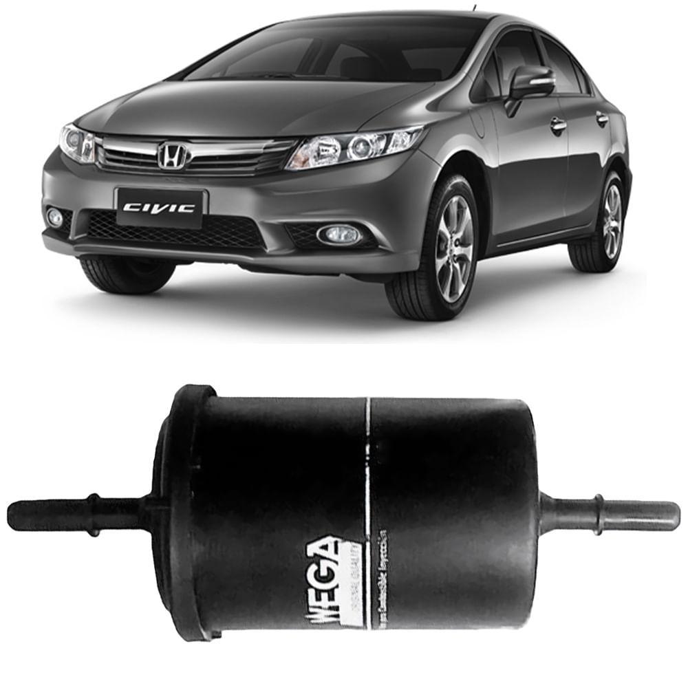 Filtro Combustível Civic 1.8 2.0 2013 a 2023 WEGA FCI-1660