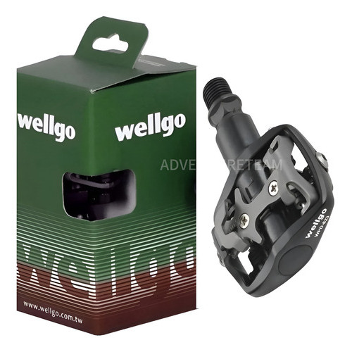 Pedal Wellgo Wpd-823 Com Tacos 9/16