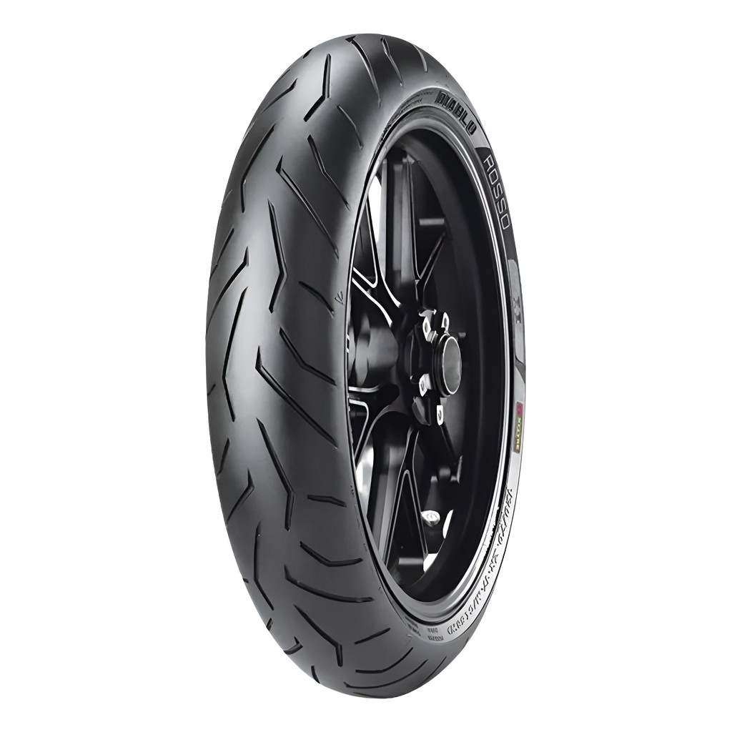Pneu Moto Pirelli Aro 17 Diablo Rosso II 120/70R17 58WD TL - Dianteiro