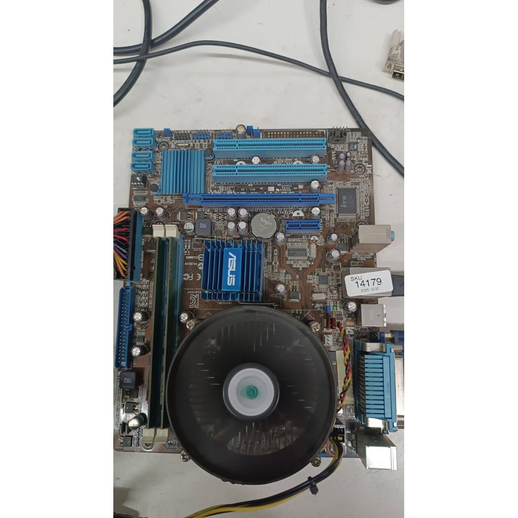 Kit placa mãe PSG41T M LX2/BR + Core 2 Duo + 4 Gb 14179