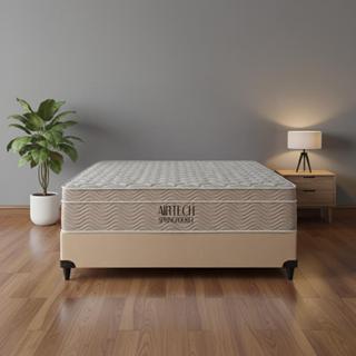 Cama box e Colchão Airtech Springpocket – Casal(138x188) - Ortobom em Oferta na Shopee