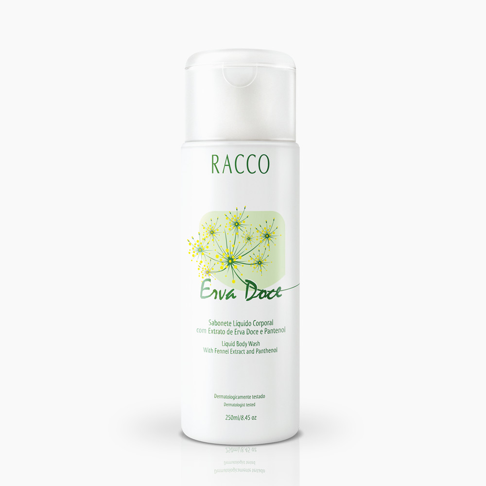 Sabonete Líquido Corporal Erva Doce 250ml Racco
