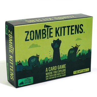Exploding Kittens - Edição Zombie Exploding . Jogo de Cartas Adulto • Super Engraçado • Estratégia e Humor • em Oferta na Shopee