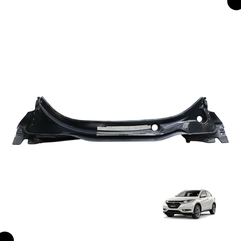 Grade Churrasqueira Parabrisa Honda Hrv 2016 2017 2018 2019 Preto