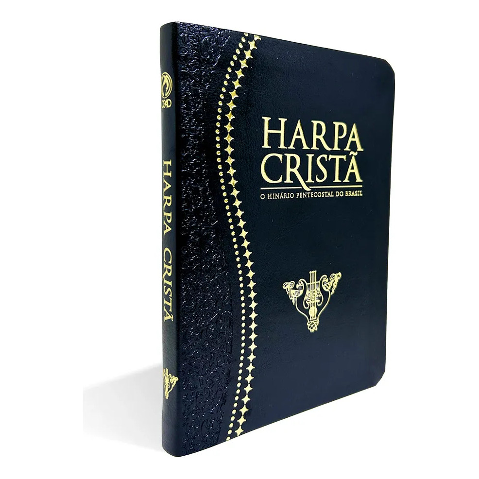 Harpa Cristã | Luxo | Grande | Preta | CPAD em Oferta na Shopee