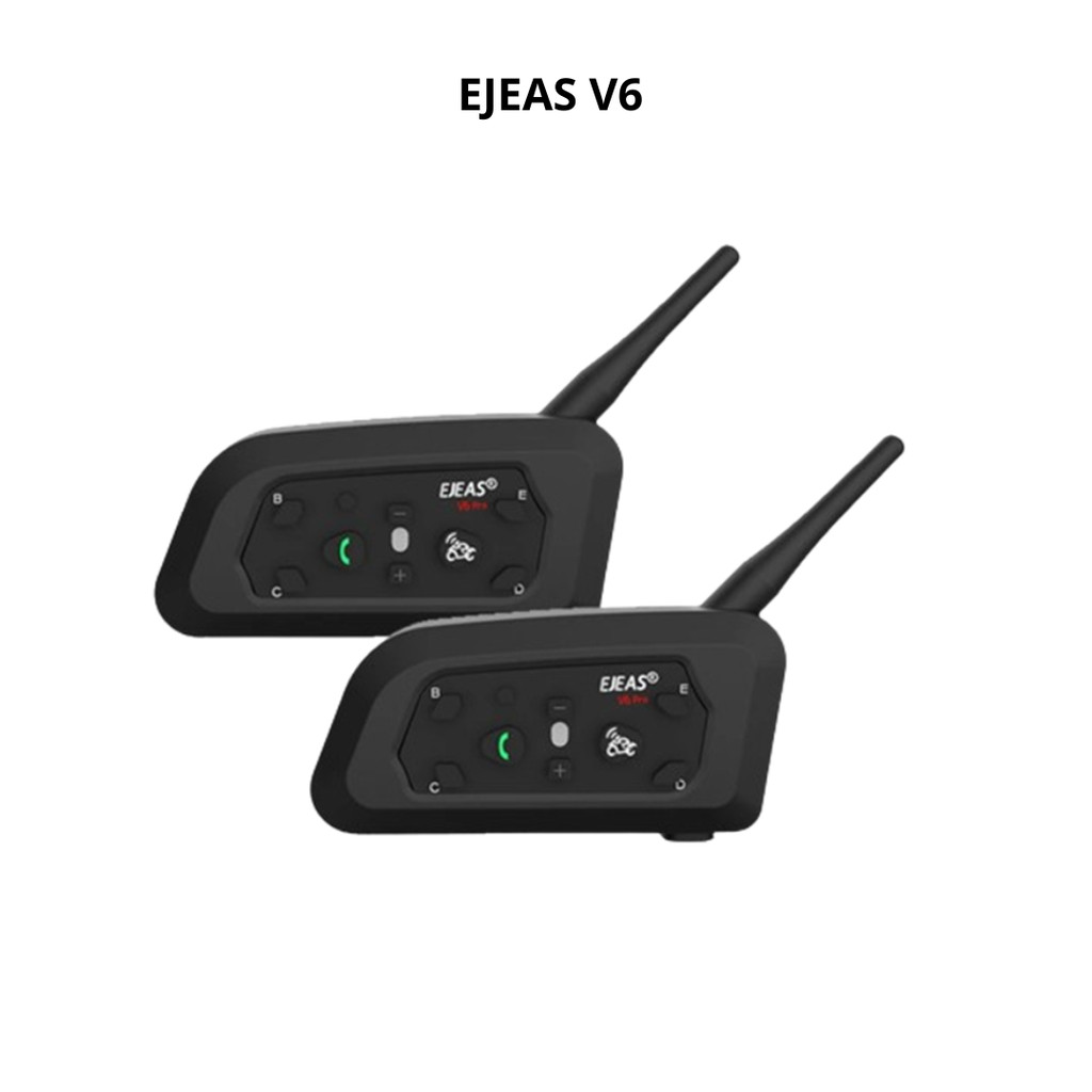 Intercomunicador V6 Bluetooth para Capacete – Chamadas, Música!