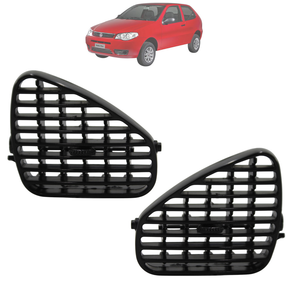 Par Difusor Ar Central Palio G3 Fire Flex Celebration Preto