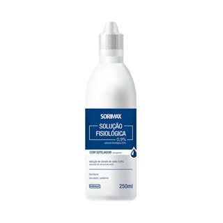 Soro Fisiológico 0,9% Cloreto de Sódio 250ml - Farmax em Oferta na Shopee
