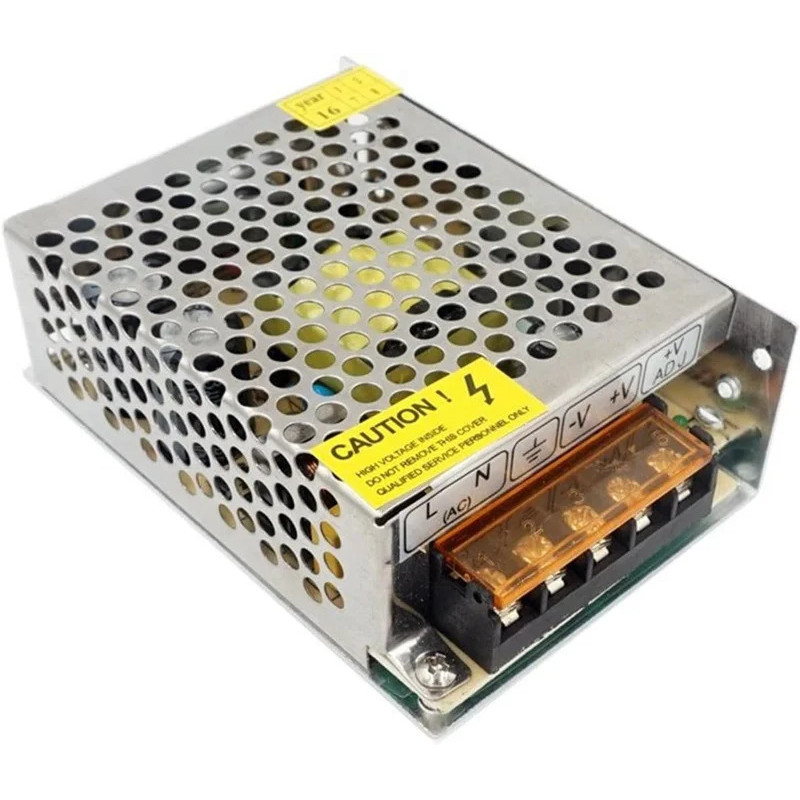 AC 110V/220V Para DC 12V/24V 2A 5A Adaptador De Transformador De Fonte De Alimentação De Comutação Regulada Universal Ti