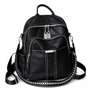 Bolsa Feminina Casual De Costas Impermeável Mochila Media