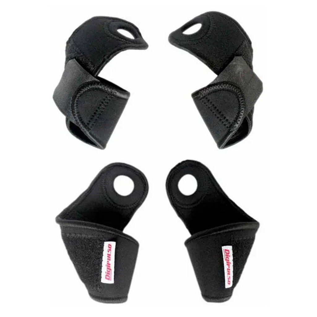 Par de Munhequeiras Curta Sem Tala Tam M - Digipulso