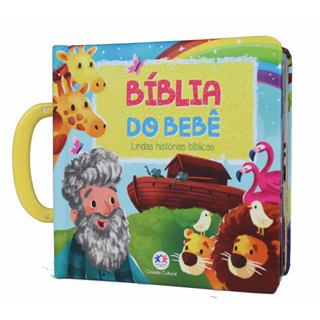 Bíblia do Bebê | Lindas Histórias Bíblicas | com Alça em Oferta na Shopee
