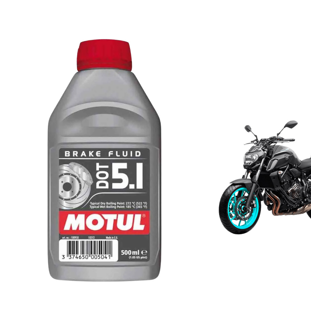 Fluido De Freio Dot 5.1 Sintético Brake Fluid 500ml Motul 100% em Oferta na Shopee