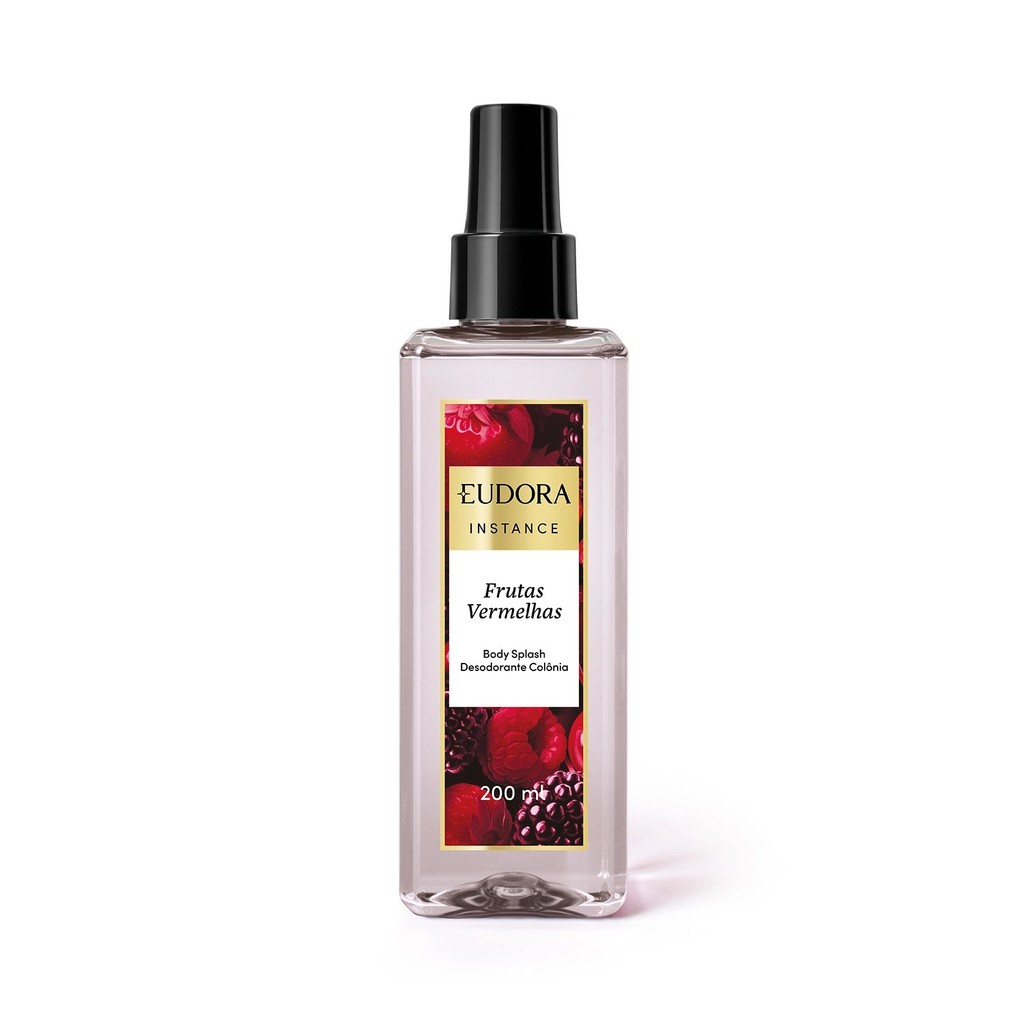 Spray Perfumado Desodorante Colônia Instance Frutas Vermelhas BODY SPLASH 200ML  - EUDORA