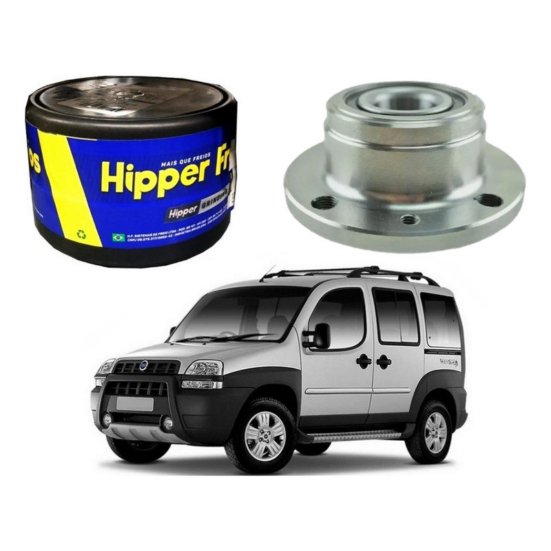 Cubo Rolamento Traseiro Doblo Adventure 1.8 2003 A 2010